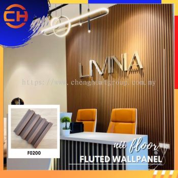 WPC Wall Panel c/w PVC Surface/ Wall Paper/ Panel Dinding ǰ/װǽ/  170 X 22 X 2950MM CODE : F0200