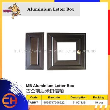 MB ALUMINIUM LETTER BOX