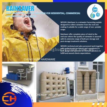 RAINSAVER RAIN HARVESTING SYSTEM SOLUTION FOR RESIDENTIAL, COMMERCIAL AND INDUSTRIAL BUILDINGS ( PRE ORDER )