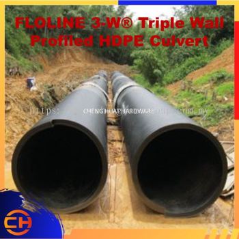 FLOLINE 3-W庐 Triple Wall Profiled HDPE Culvert ** PRE ORDER **