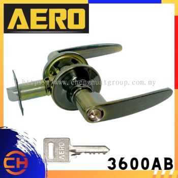 Door Lockset AERO Original 3600AB Heavy Duty Tubular Lock Set Door Lock