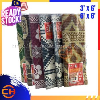 Tikar Plastik Lipat / Strawmat Size 3x6 / 6x6