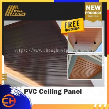 PVC Ceiling Wall Panel Home Ceiling/Wall Waterproof /Plastic Ceiling / Siling Bumbung Pvc And Ceiling Bar