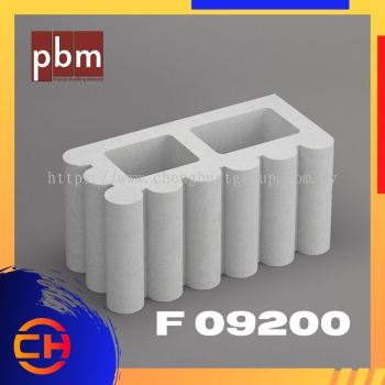 FLUTED BLOCK F 09200