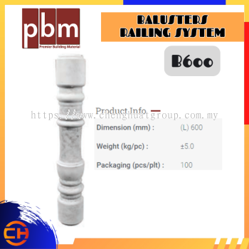 BALUSTERS SISTEM PAGAR B600