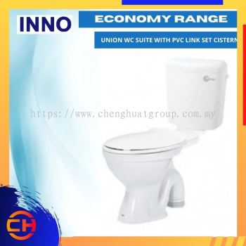 UNION WC SUITE WITH PVC LINK SET CISTERN