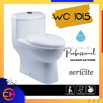 WC 1015 Sericite Wash Down One Piece Real One-Piece