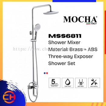 MOCHA  MSS6811 3-Way Exposed Shower Mixer Set