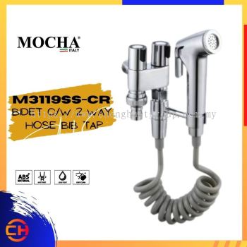 MOCHA M3119SS-CR Bidet C/W 2 Way Hose Bib Tap