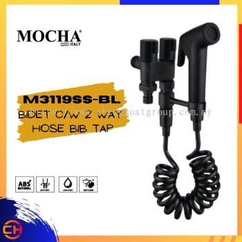 MOCHA  M3119SS-BL Bidet C/W 2 Way Hose Bib Tap