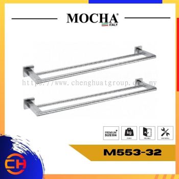  MOCHA M553-32 Towel Bar Stainless Steel 304 - 800mm Foldable (Satin Finish)