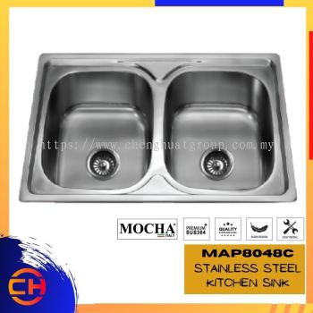 MOCHA  MAP8048C Stainless Steel Kitchen Sink