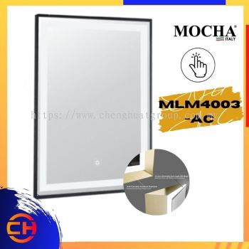  MLM4003-AC Black Frame LED Illuminated Mirror (Touch Sensor)