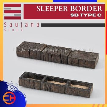 SAUJANA SB TYPE C SLEEPER BORDER ( L450MM - W100MM - H55MM )