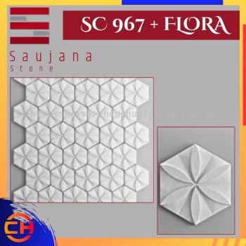 SAUJANA SC + 967  | FLORA ( L288MM x W250MM x H25MM )