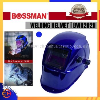 HELMET KIMPALAN AUTO GELAP BOSSMAN BWH202H ( BIRU )