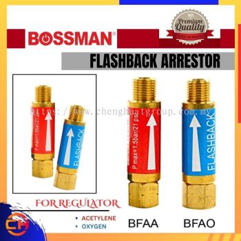 BOSSMAN 焊接配件 回火抑制器 BFAA / BFAO 用于调节器