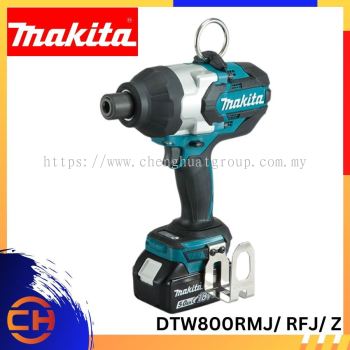  Makita DTW800RMJ/ RFJ/ Z 11.2mm (7/16") 18V Cordless Impact Wrench