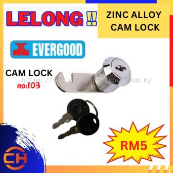 EVERGOOD ZINC ALLOY CAM LOCK NO103