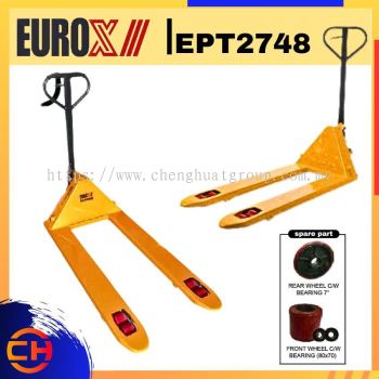 EUROX EPT2748 PALLET TRUCK ( REAR WHEEL C/W BEARING 7" & FRONT WHEEL C/W BEARING )