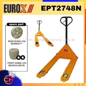 EUROX EPT2748N PALLET TRUCK ( REAR WHEEL C/W BEARING 7" & FRONT WHEEL C/W BEARING )