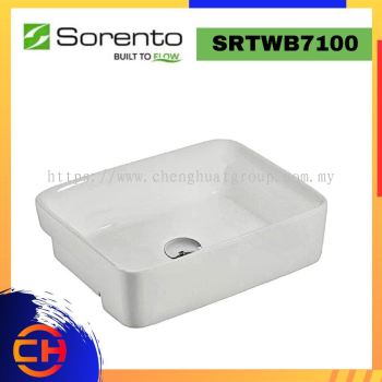 SORENTO 半嵌入式盆 SRTWB7100 ( 长480x宽370x高130mm )