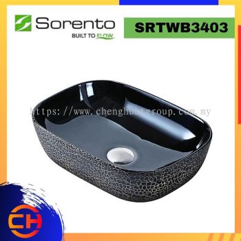 SORENTO COUNTER TOP DESIGNER BASIN SRTWB3403  ( L460xW330xH140mm )