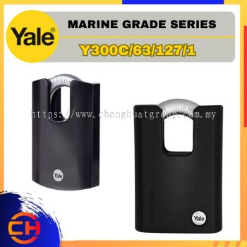 YALE MARINE GRADE SERIES Y300C/63/127/1 MOLYBDENUM STEEL PADLOCK 