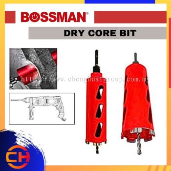 BOSSMAN POWER TOOLS BDC25/38/56/66/76 DRY CORE BIT