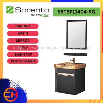 SORENTO BATHROOM FURNITURE SRTBF11404-RG 6 IN 1 BATHROOM FURNITURE 