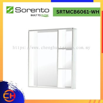 PERABOT BILIK AIR SORENTO SRTMCB6061-WH KABINET CERMIN ( L600xW110xH700mm )