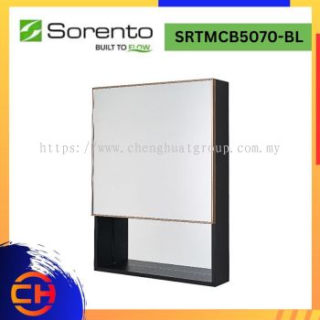 SORENTO BATHROOM FURNITURE SRTMCB5070-BL MIRROR CABINETS 