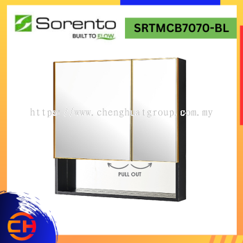 PERABOT BILIK AIR SORENTO SRTMCB7070-BL KABINET CERMIN