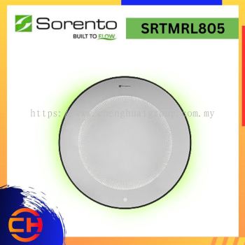 PERABOT BILIK AIR SORENTO SRTMRL805 BINGKAI LED S/KELULI HITAM ( L70MM x W70MM )