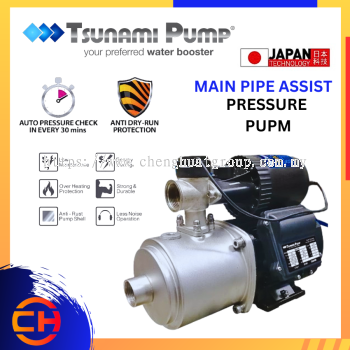 TSUNAMI PUMP BJA - 250/ BJA - 370/ BJA - 550/ BJA - 750  MAIN PIPE ASSIST PRESSURE PUMP 