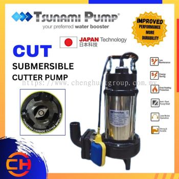 TSUNAMI PUMP CUT1500A SURMERSIBLE CUTTER PUMP