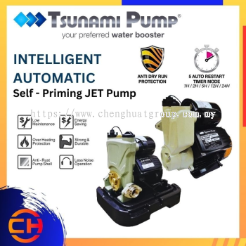 TSUNAMI PUMP JLM SERIES JLM - 200A / JLM - 400A / JLM - 800A / JLM - 1500A / JLM - C400A  INTELLIGENT AUTOMATIC SELF - PRIMING JET PUMP  