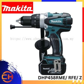 Makita DHP458RME/ RFE/ Z 13 mm (1/2") 18V Cordless Hammer Driver Drill