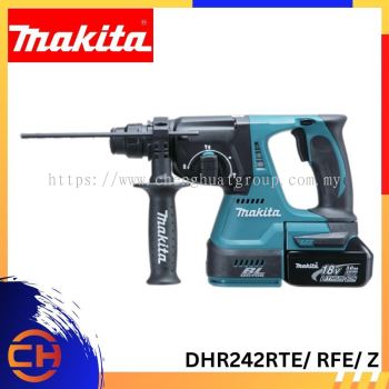 Makita DHR242RTE/ RFE/ Z 24 mm (15/16") 18V Cordless Combination Hammer