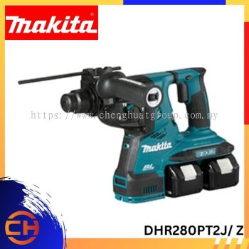 Makita DHR280PT2J/ Z 28 mm (1-1/8") 18Vx2 Cordless Combination Hammer