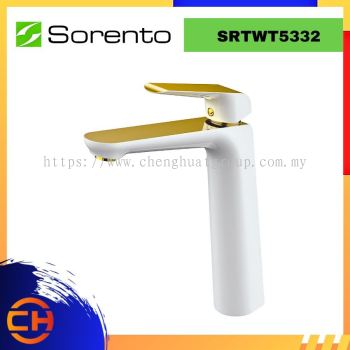 SORENTO 泵面盆混合龙头 SRTWT5332 高盆混合龙头 ( L166.7MM x H230.2MM x W50MM )