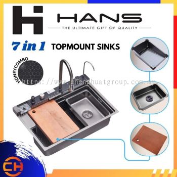 HANS  SUS 304  HSS - 7550 - HC 7  1 ̨ʽˮ ( 750MM x 500MM )