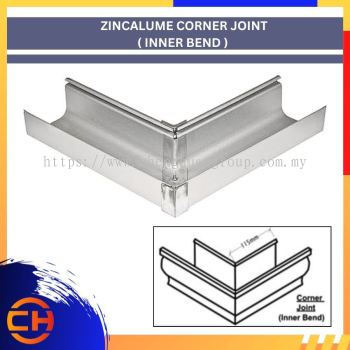 ZINCALUME CORNER JOINT ( INNER BEND ) ROLL FORMING METAL GUTTER  