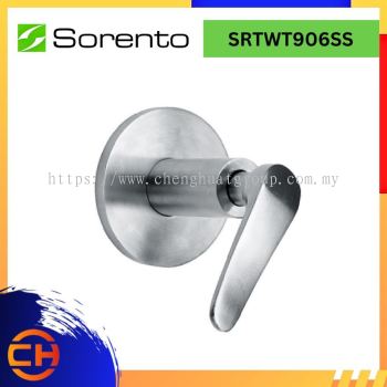 SORENTO BATHROOM FAUCET SRTWT906SS Stop Valve 1/2", Stainless Steel