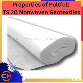 Properties of Poltfelt  TS20 Nonwoven Geotextiles