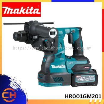 Makita HR001GM201 28 mm (1-1/8") 40Vmax Cordless Combination Hammer