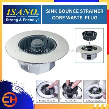 ISANO 1207SC SINK BOUNCE  STRAINER CORE WASTE PLUG