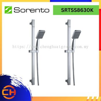 SORENTO BATHROOM SHOWER & BIDET SRTSS8630K Sliding Bar c/w Single Function Hand Shower  ( L60MM x W30MM x H680MM )