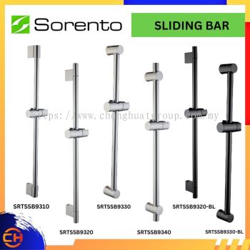 SORENTO BATHROOM SHOWER & BIDET SRTSSB9310 / SRTSSB9320 / SRTSSB9330 / SRTSSB9340 / SRTSSB9320-BL / SRTSSB9330-BL SLIDING BAR ( 酶 22x600mm )