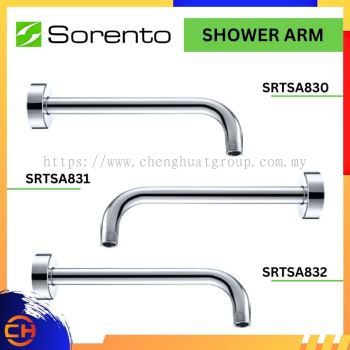 SORENTO BATHROOM SHOWER & BIDET  304 Stainless Steel SRTSA830 / SRTSA831 /  SRTSA832 SHOWER ARM ( Chrome )